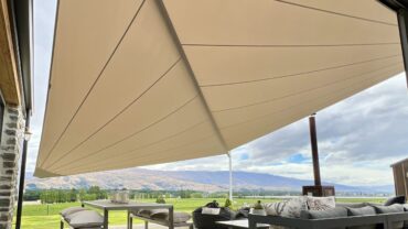 Shade sails in New Zealand